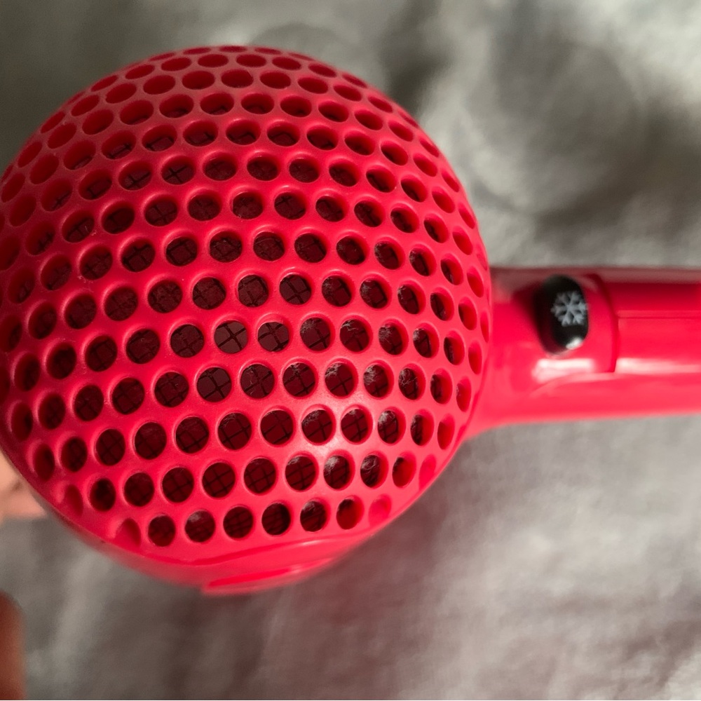 Vidal Sassoon Red/pink Hair Dryer small tiny hair dryer - Picture 7 of 8